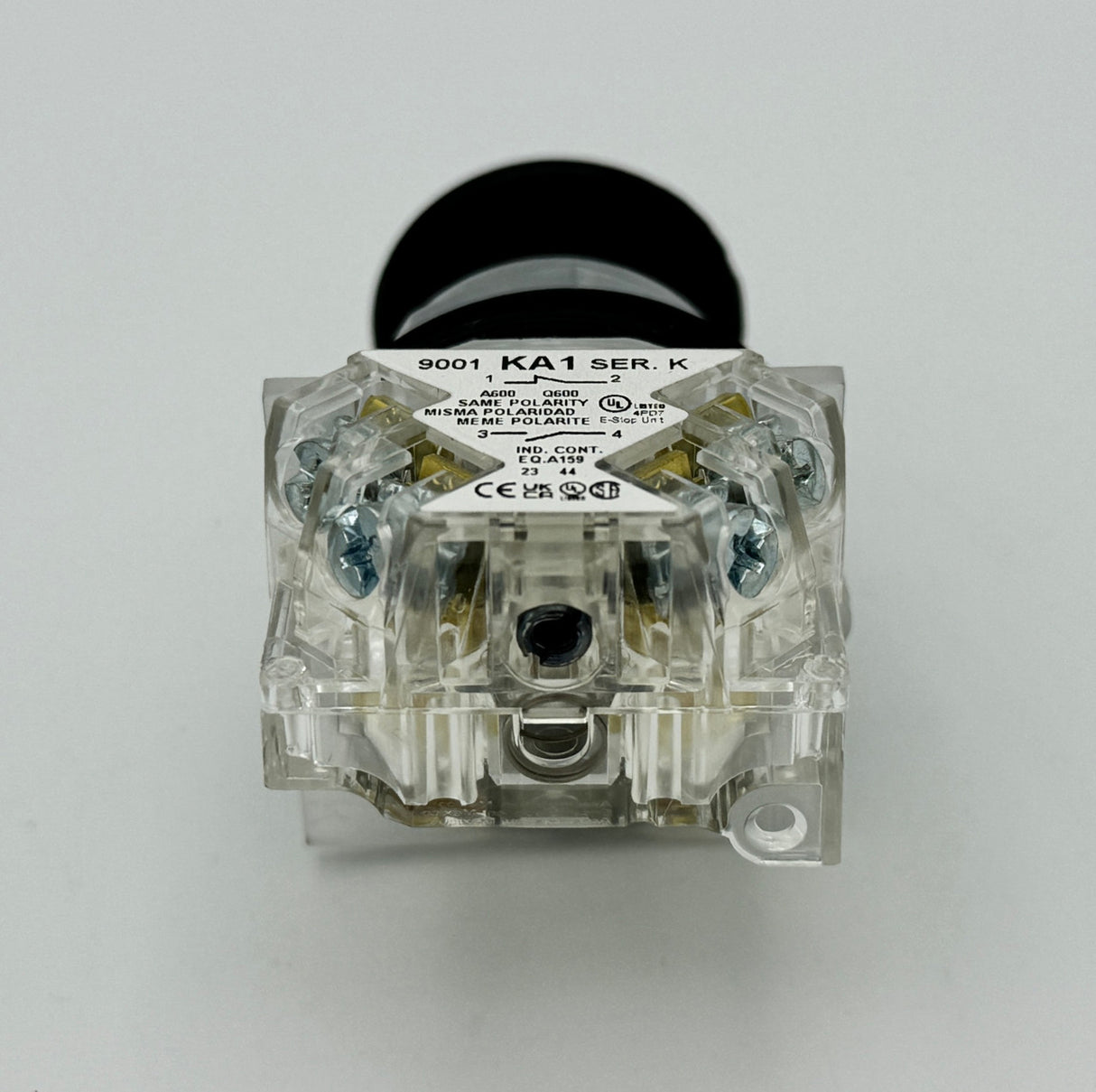 Botón y contacto manual para la palma (bases térmicas para botones de palma)