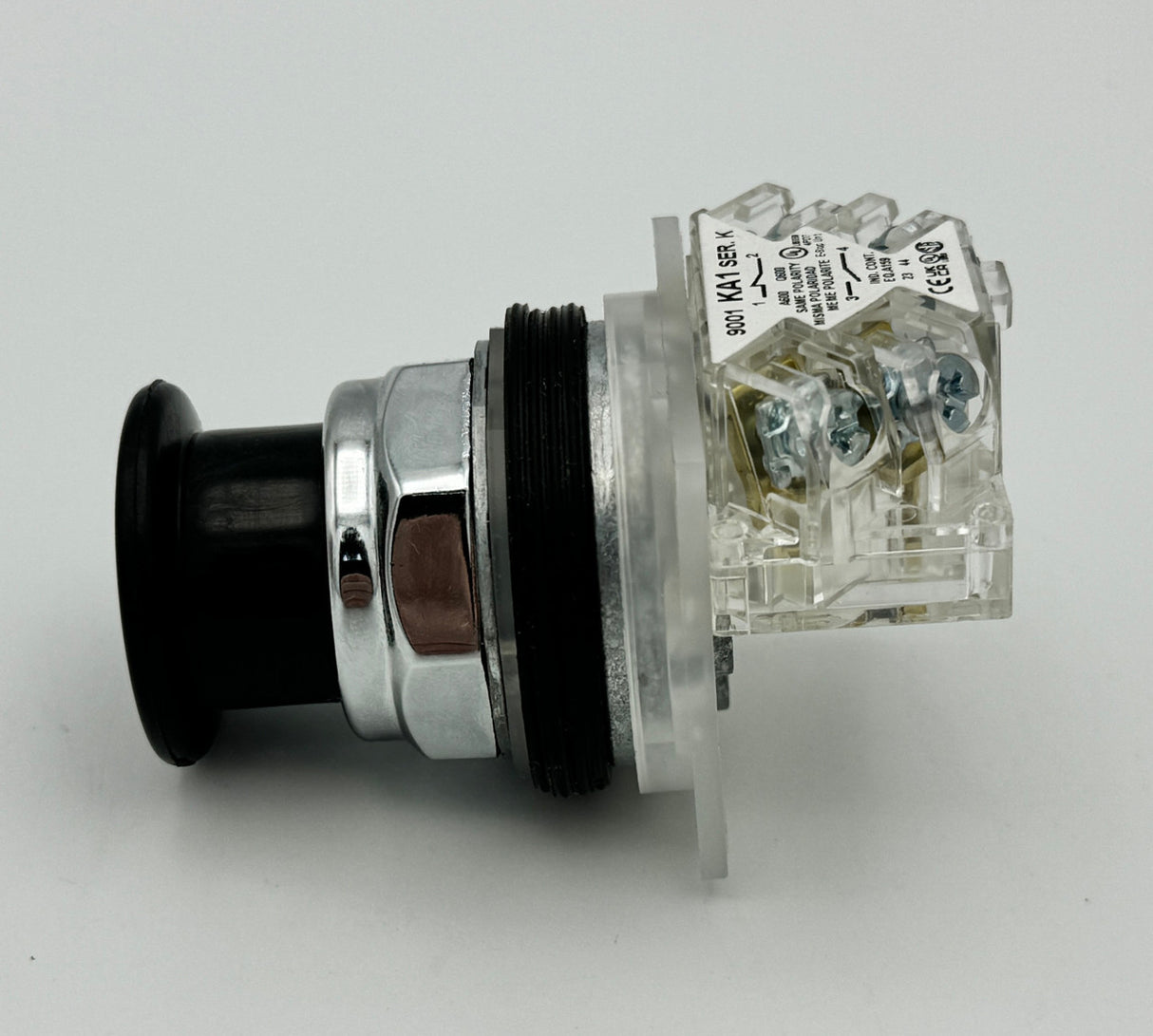 Botón y contacto manual para la palma (bases térmicas para botones de palma)