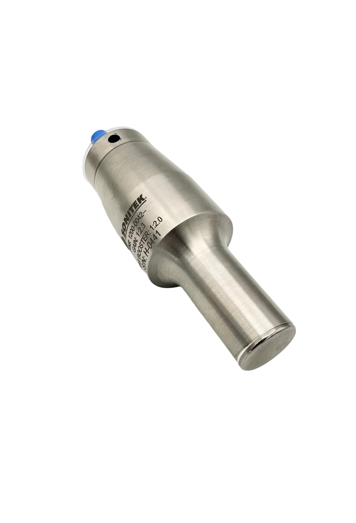 20 kHz Carbide Face Horn With 1.0" Diameter Flat Face