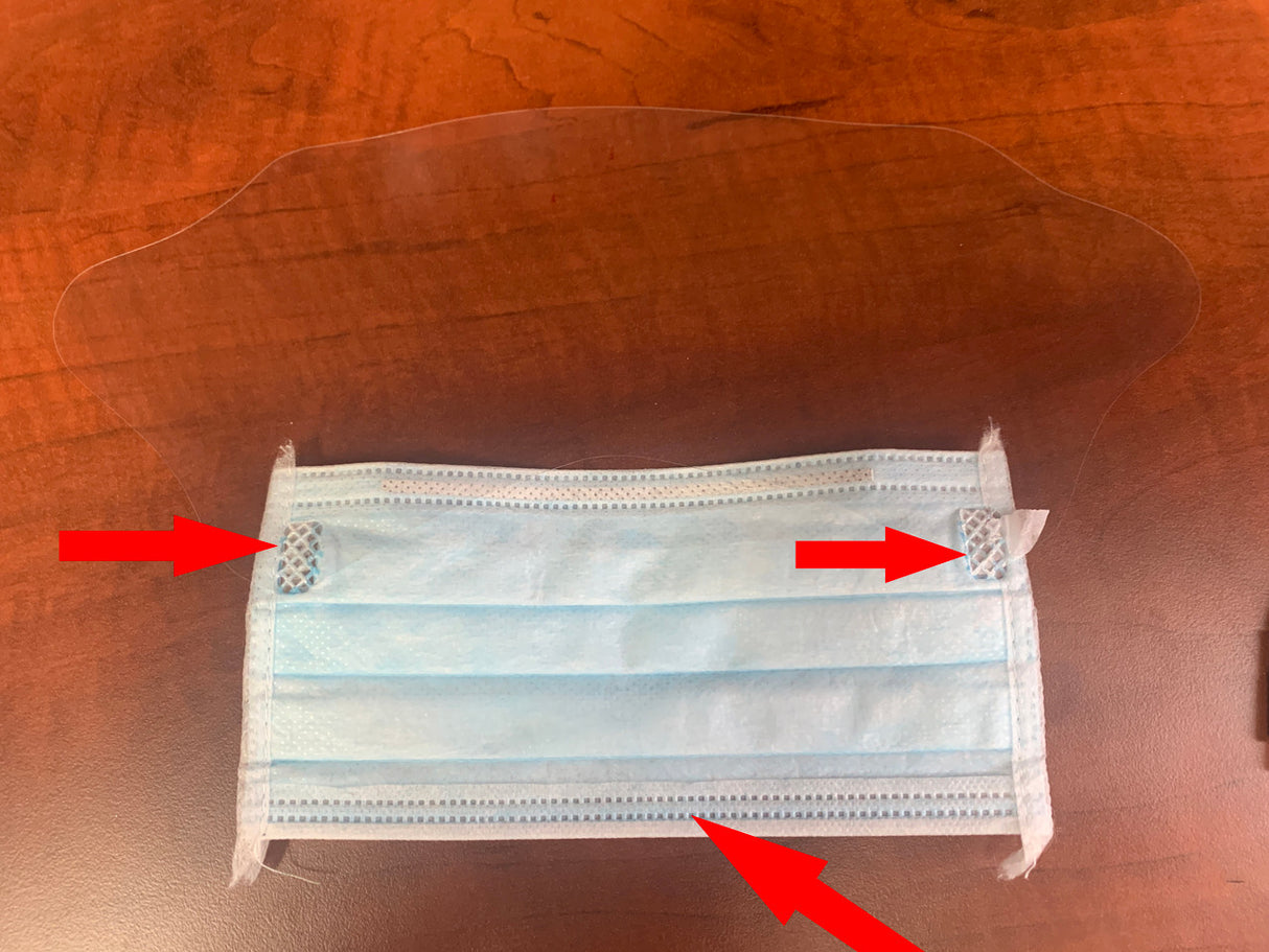 Unión, sellado y corte de materiales de tela no tejida (p. ej., mascarillas quirúrgicas N95 con protectores)