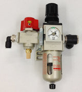 Air Filter Regulator Assembly (FRL & Gauge) - Spectrum Heat Stakers & Sonitek Air presses