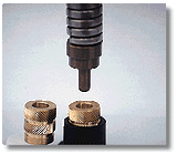Insertion of Brass Inserts (how to install threaded inserts in plastic)