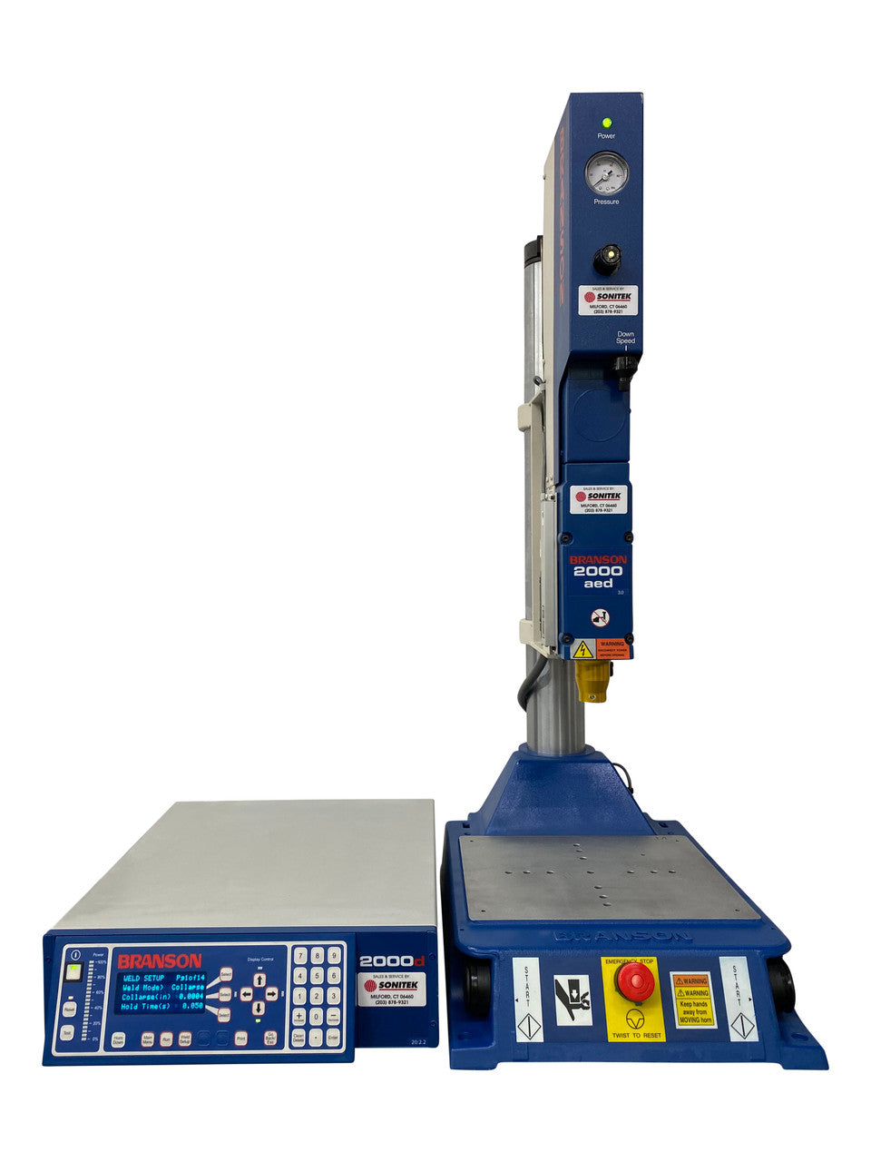 Branson ultrasonic welder discount