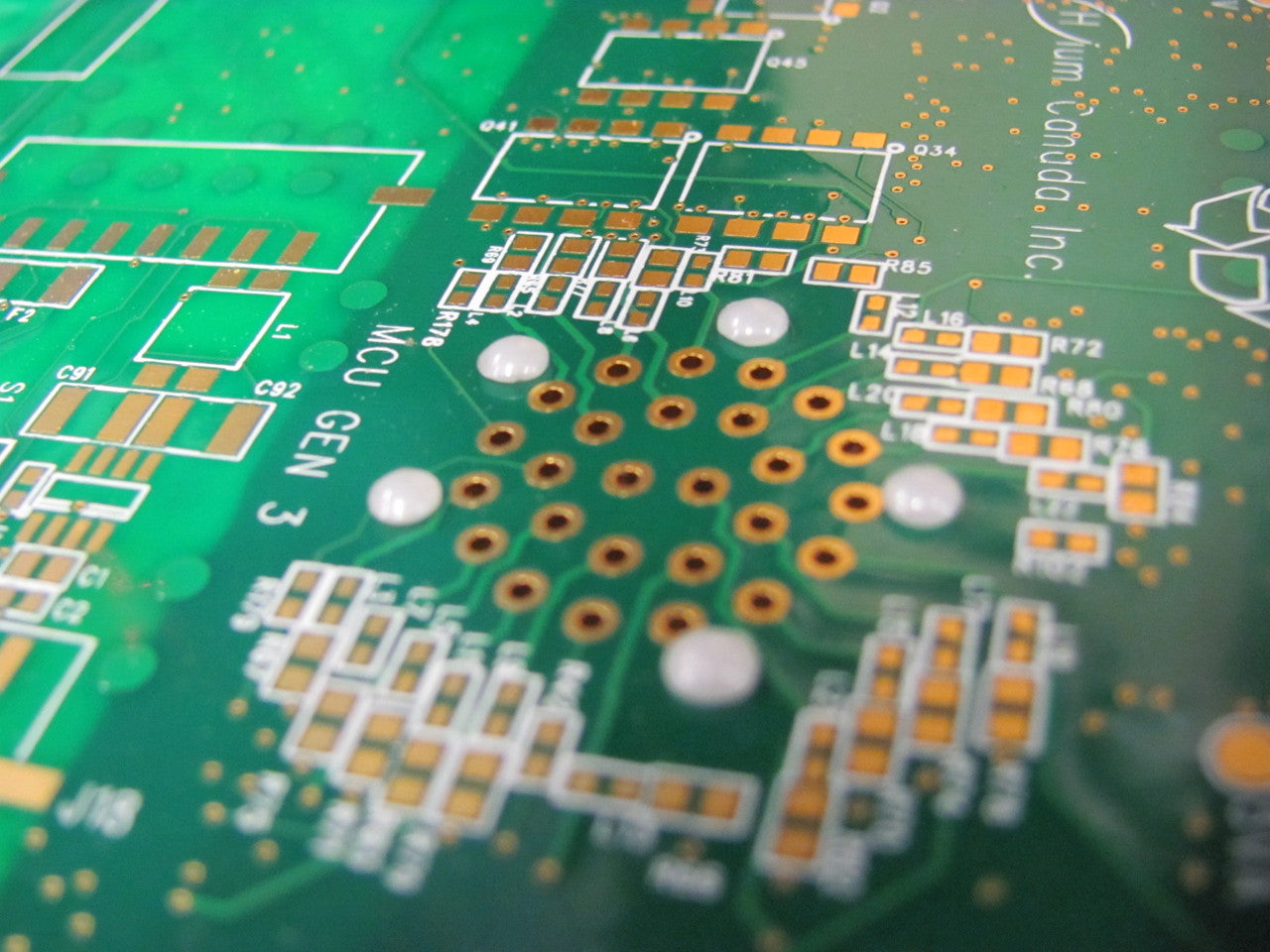 Heat stake PCB board onto plastic boss after