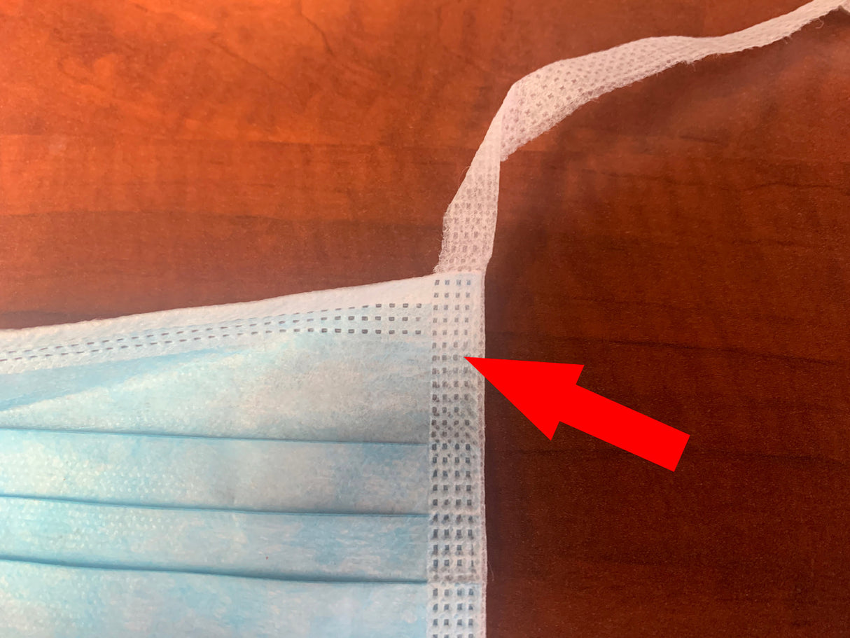 Unión, sellado y corte de materiales de tela no tejida (p. ej., mascarillas quirúrgicas N95 con protectores)